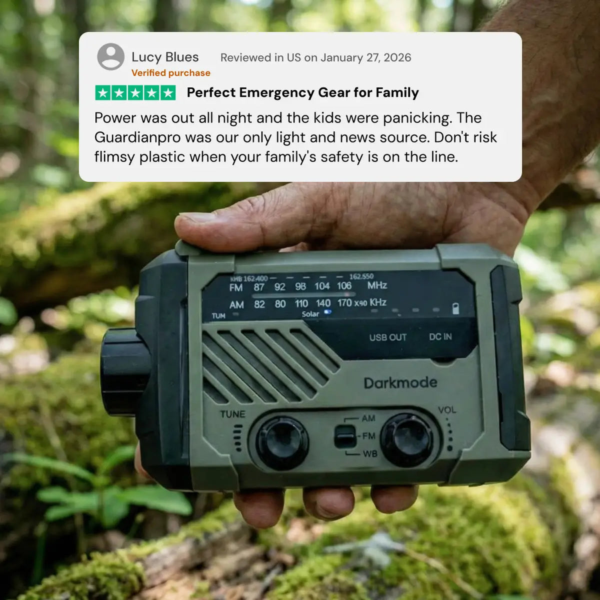 ReadyVolt™ All-in-One Emergency Radio