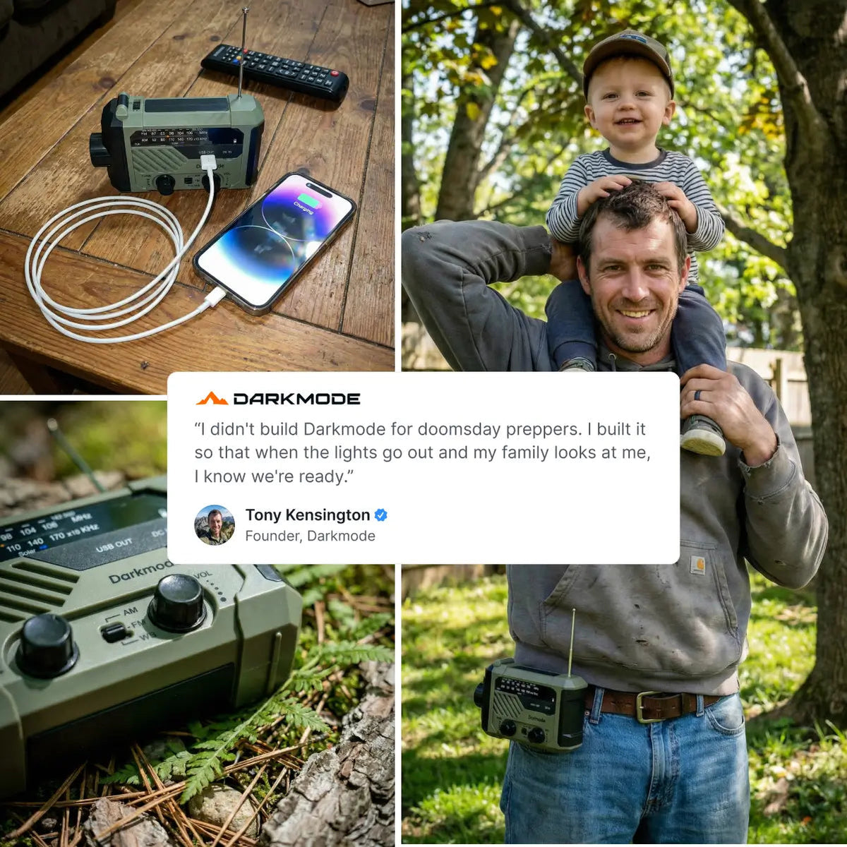 ReadyVolt™ All-in-One Emergency Radio